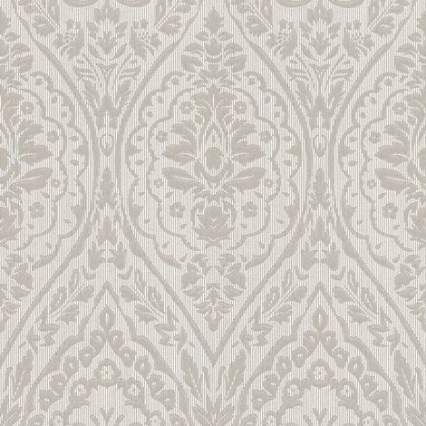 BRICOFLOR Papier peint baroque Tapisserie baroque Papier peint intissé Beige / crème - 10,05 x 0,53 m (1/5)