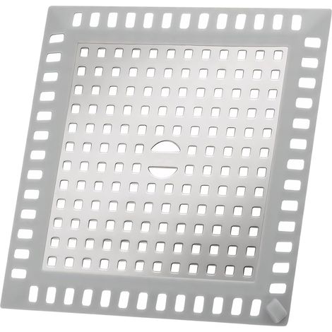 Grilles pour Bonde de Baignoire, Filtre de Bonde de Douche, Attrape Cheveux Douche en Acier Inoxydable, Protection de Drain, Evite l'Obstruction par Les Cheveux et Les Débris (1/5)