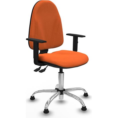 Piqueras y Crespo Sila de Oficina silla ergonómica naranja (1/3)