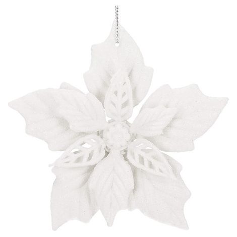 Weihnachtsstern zum Aufhängen Poinsettia künstlich