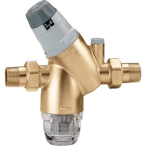 Reductor de presión con conexión para manómetro Caleffi 535140-535150-535160  3/4"