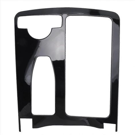 Compatible avec les Mercedes Classe C W204 (2008-2013) : garniture de porte-gobelet de console centrale avec bande décorative. (1/5)