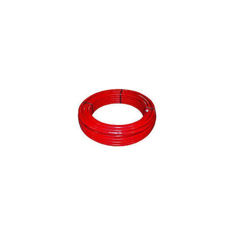 TUBO MULTISTRATO ROSSO 25M D.20MM RIVESTITO