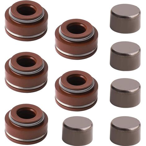 Adefol 5 pièces Kit de joint rotateur de valve d'échappement pour Honda GX390 GX340 GX270 188F 14781-ZE2-000 Générateur moteur (1/5)