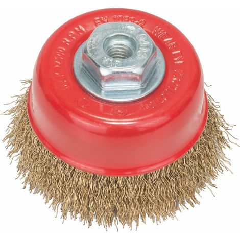 Brosse Boiss. Ondulés PRO Metal Clean f. Meuleuse M10 (1/3)