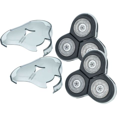 vhbw 2x Shaver Heads Replacement for Philips RQ12 Old Edition for Electric Shaver
