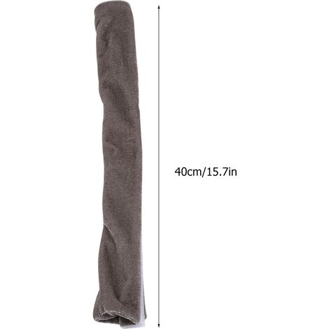 Lot de 2 housses de poignée de porte de réfrigérateur et gants antidérapants pour four et appareils de cuisine (gris) (1/5)