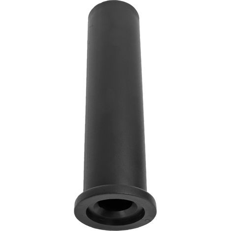 Schwarzer Polypropylen-Langhanteladapter zur Umwandlung eines 25-mm- auf einen 50-mm-Langhanteldurchmessers. Fitnessgerätezubehör, 212 mm / 8,34 Zoll. (1/5)