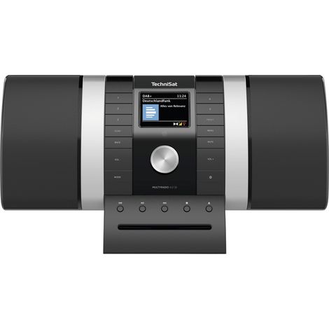 Technisat Multyradio 4.0 SE Radio de Akkus, schwarz/silber (1/5)
