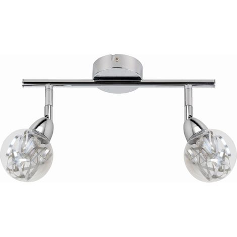 Plafoniera LED Candellux BOLO 92-67586 cromo 2 luci