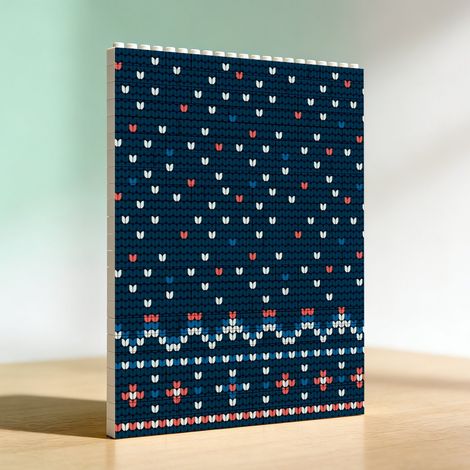 Cadre en blocs et briques pour adultes, cadeaux pour la Saint-Valentin et anniversaire (1/5)