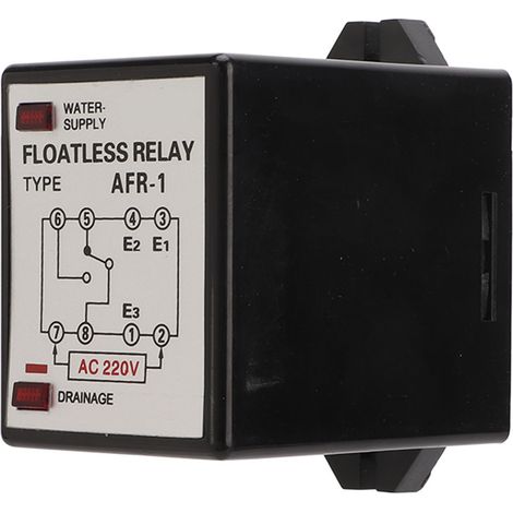 Commutateur de niveau sans flotteur, relais de contrôle de liquide, contrôleur d'eau automatique 220V AC (1/5)