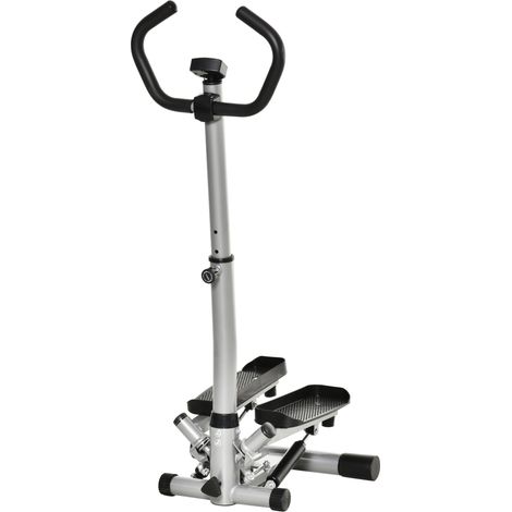 Stepper avec écran LCD et poignée réglable pour entraînement jambes et fessiers (1/5)