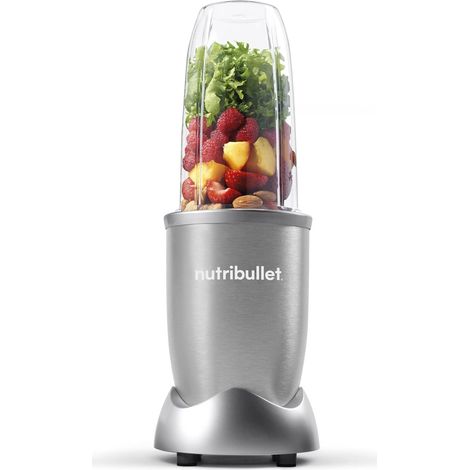 Blender Électrique, Hachoir, tasse de 700ml, Argent, 900 Watt (1/5)