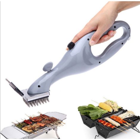 Brosse en acier pour barbecues à vapeur, accessoires de nettoyage pour barbecues, ustensiles de cuisine pour barbecues à gaz et à charbon. - AquaForge (1/5)