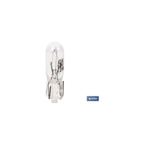 Pack mit 10 W1,2-T5 12V Sockellosen Lampen