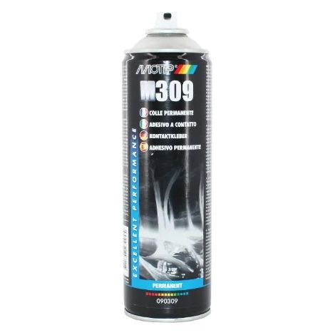 Bombe aérosol colle permanente Motip M309 500ml