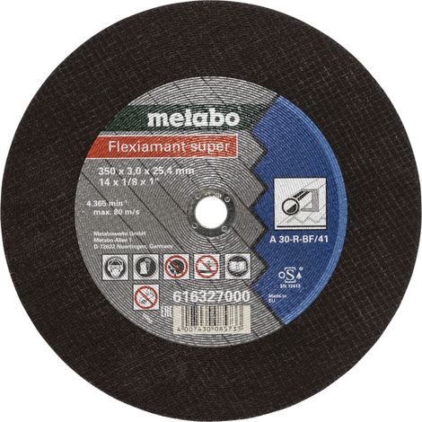 Flexiamant Super 350 x 3,0 x 25,4 Stahl, TF 41 - METABO - 616327000