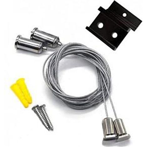 Cavi di Acciaio per Sospensione di Binario magnetico 48v 2 cavi (1/3)