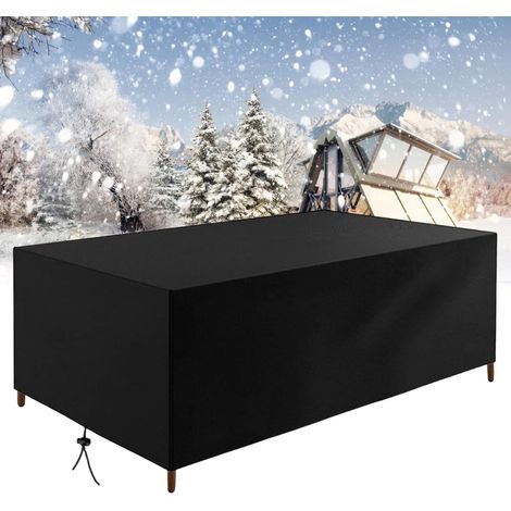 1 Housse De Protection Meuble Jardin 80x70x70cm Tissu Oxford 420D Imperméable Anti-UV Pour Table Chaise Canapé Extérieur