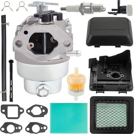 GCV160 GCV135 carburateur kit pour Honda GCV160A GCV160LA GCV160LE GC135 GC160 HRB216 HRR216 HRS216 HRT216 HRZ216 Moteur Pièces détachées pour Tondeuse à Gazon 16100-Z0L-853 (1/4)