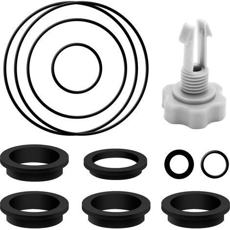 12 Pièces Kit de Réparation pour Pompe à Filtre à Sable pour 25013 Joints Toriques en Caoutchouc Rechange Soupape de Décharge d'air (1/5)