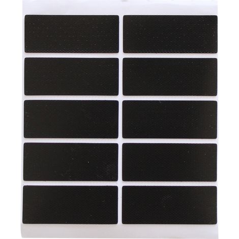 10-teiliges Set Zubehör für Saugroboter, inklusive Wischtücher und Putzlappen mit Klettverschlüssen (5 cm lang, 2 cm breit). (1/5)