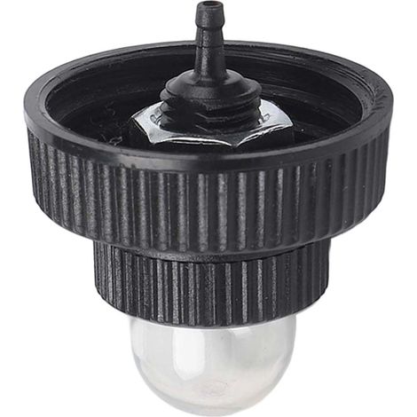 Bouchon réservoir carburant avec ampoule amorçage Noir Plastique Remplacement facile Étanchéité fiable Pour tronçonneuse modèles XL Super 2 (1/5)