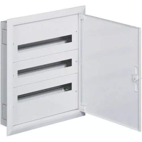 Hager Boîte de distribution encastrée blanche 72 modules