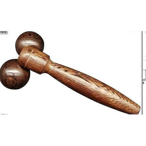 Rouleau de massage en bois pour le visage, la nuque et le cou  outil de massage portatif par raclage-AquaForge