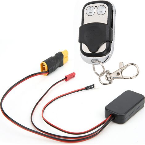 Seilwinden-Fernbedienung, passend für SCX10, D90, D110, TF2, TRX4, KM2, 1/10 RC-Car, XT60C-Stecker (1/5)