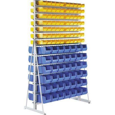 eurokraft pro, Rayonnage pour petites pièces sur pieds, avec