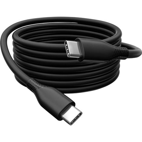 Cavo di alimentazione Digitus in silicone USB-C - USB-C, USB 2.0 60W, 2 m nero (1/4)