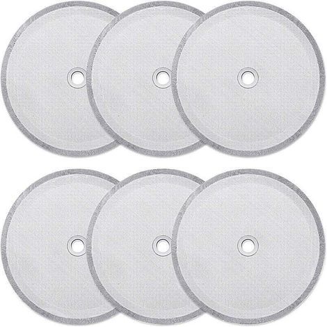 Wiederverwendbare Kaffeefilter für 1000-ml-French-Press – 6er-Pack, hochwertiger Edelstahl, universell kompatibel (1/5)