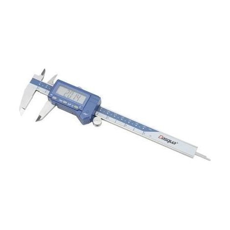 Dasqua 2015-2405 Calibrador Digital Plateado Precisión 0,01 mm