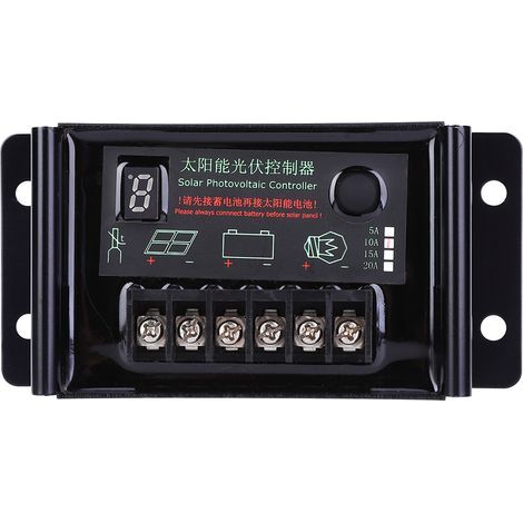 Solarmodul-Regler, wasserdichter Leistungsregler 10A 9,6V 11,1V 12,8V 14,8V 22,2V (1/5)