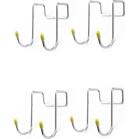 Crochet double S multifonctionnel pour porte de douche (1/5)