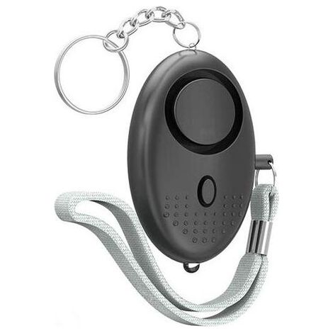 Alarme personnelle anti agression 130dB – Alarme de poche avec lampe LED – Avertisseur de sécurité pour femmes et enfants (1/5)