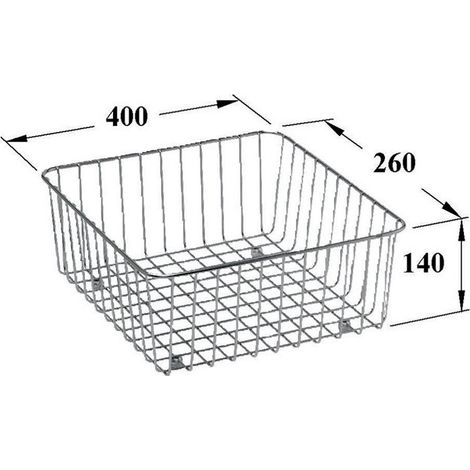 Cesta de rejilla 8K1700K1 Colecciones profesionales de acero inoxidable VILLEROY & BOCH (1/2)