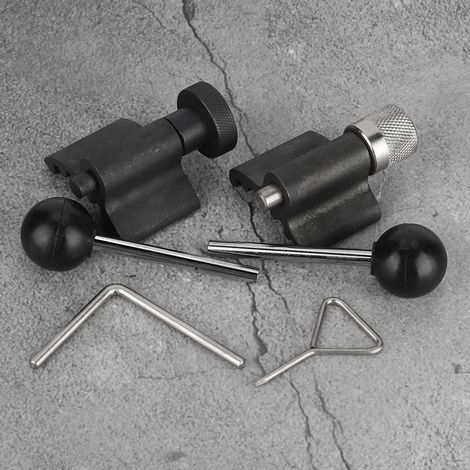 Ensemble de 6 outils de calage de vilebrequin et d'arbre à cames pour moteur diesel Octavia II 2.0 TDI PD (1/5)
