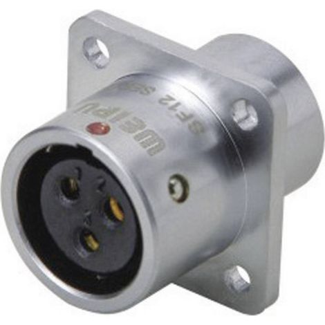 Conector eléctrico weipu sf1213/s2 recto 2 pines