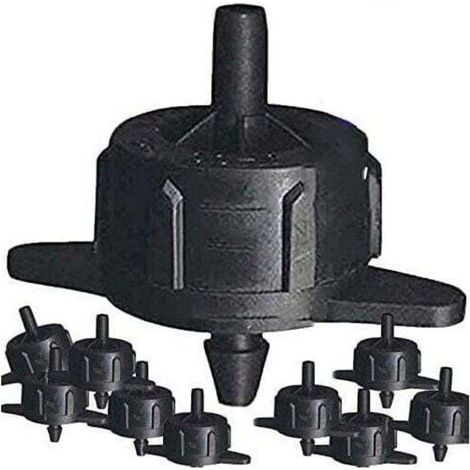 Lot de 25 Goutteur autorégulant 4 l/h, Goutteurs d'irrigation en ligne système micro, Goutteur pour arrosage agriole et jardinag (1/5)