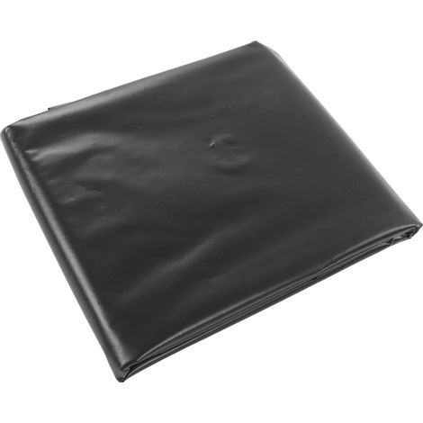 Revêtement de bassin noir PE, bâche durable pour étang à poissons, cascade, fontaine de jardin (1/5)