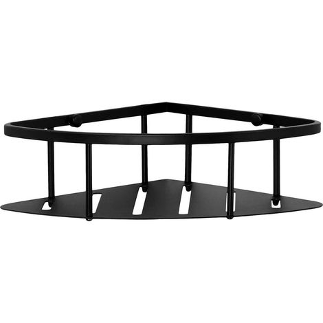 Stainless Steel Shower Basket - Bathtub Shelf, Wall Mounted Corner Shelf Holder (1/5)