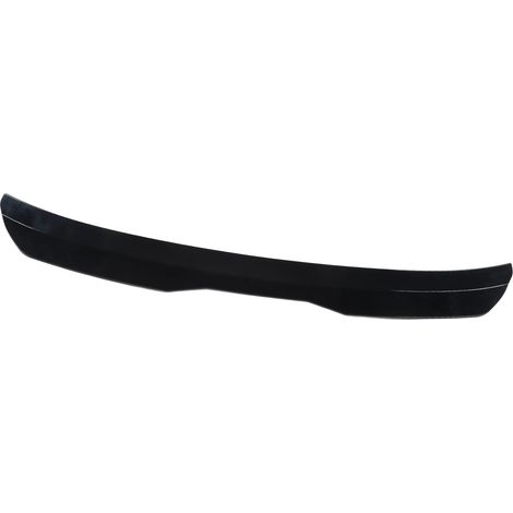 Déflecteur d'air pour toit arrière, spoiler de lunette, réducteur de résistance, garniture de pare-brise, moulure supérieure, noir brillant, universel (1/5)