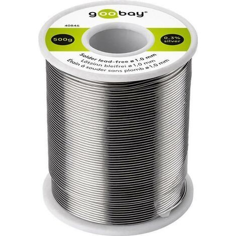 Étain à souder sans plomb ; ø 1,0 mm, 250 g Q547732 (1/3)