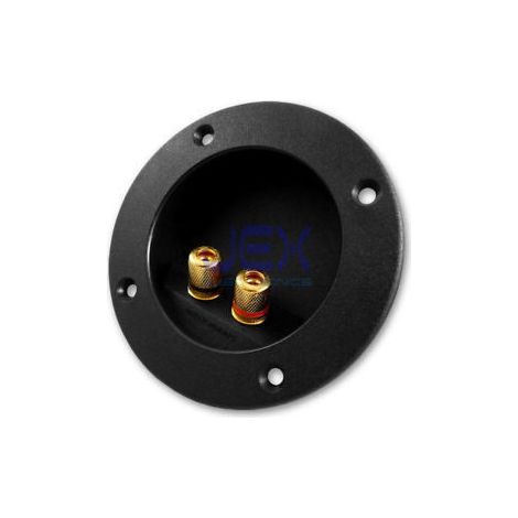 Speaker Box Connector Base Pressure Fitting Round Gold Plated Terminals