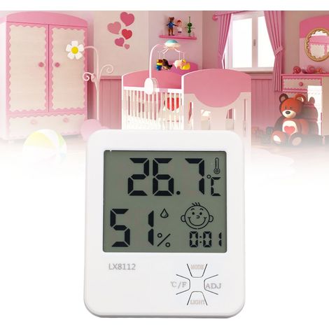 Hochpräzises digitales Thermometer und Hygrometer für den Heimgebrauch in Babyzimmern. (1/5)