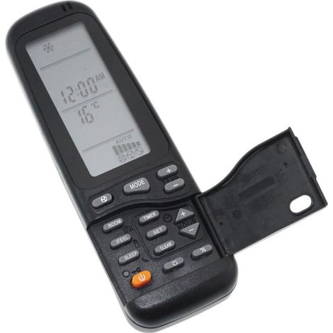 1 Télécommande infrarouge, compatible Electra Airwell Emailair Elco, sans programmation, piles incluses, pour climatisation (1/5)