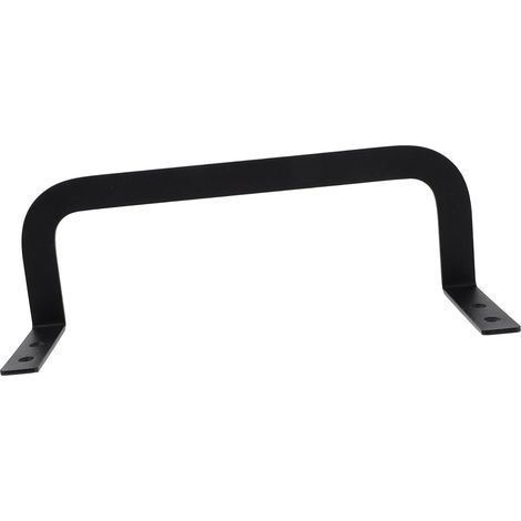 Barre de support matelas GLEAVI en fer noir, stable et facile à (1/5)